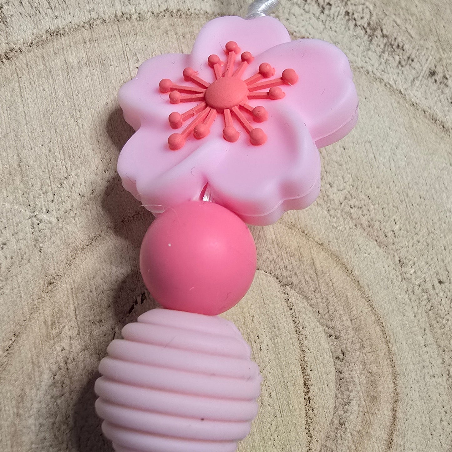 Attache-tétine personnalisée Modèle Anais sakura