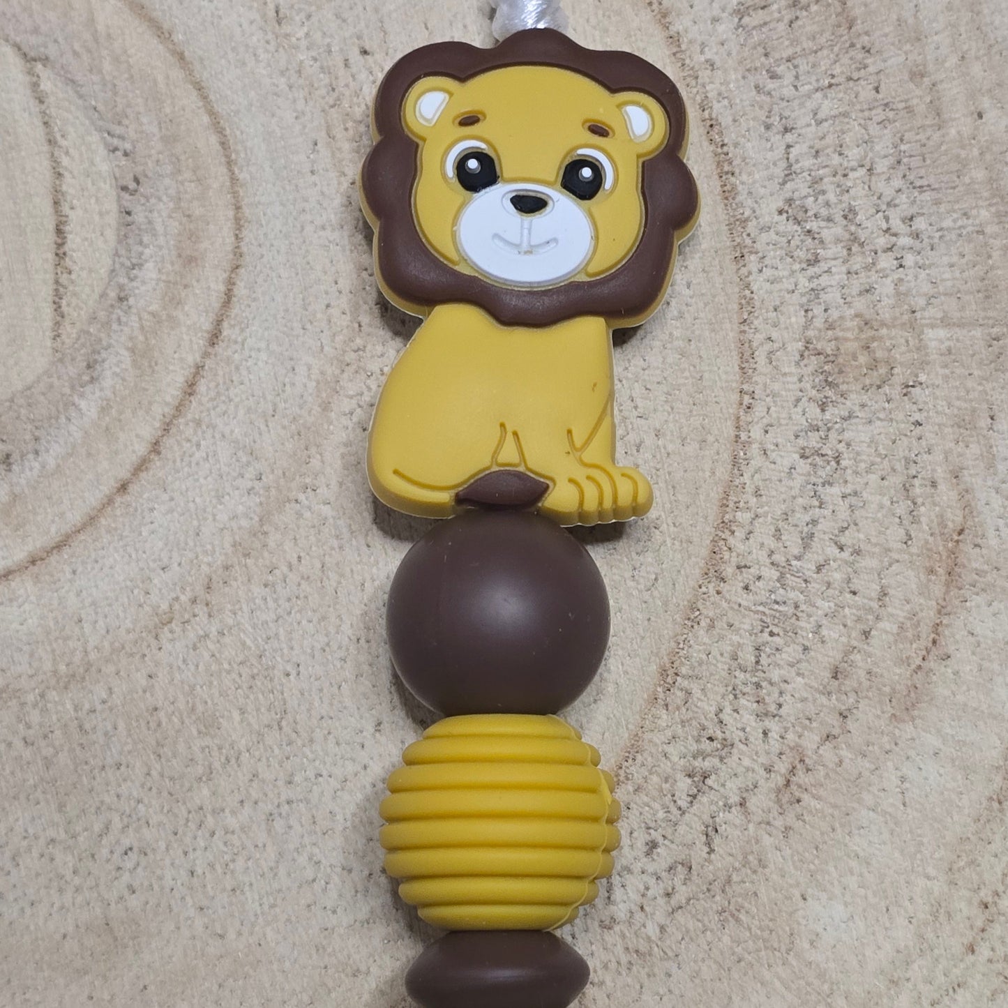 Attache-tétine personnalisée Modèle Hamza Lion