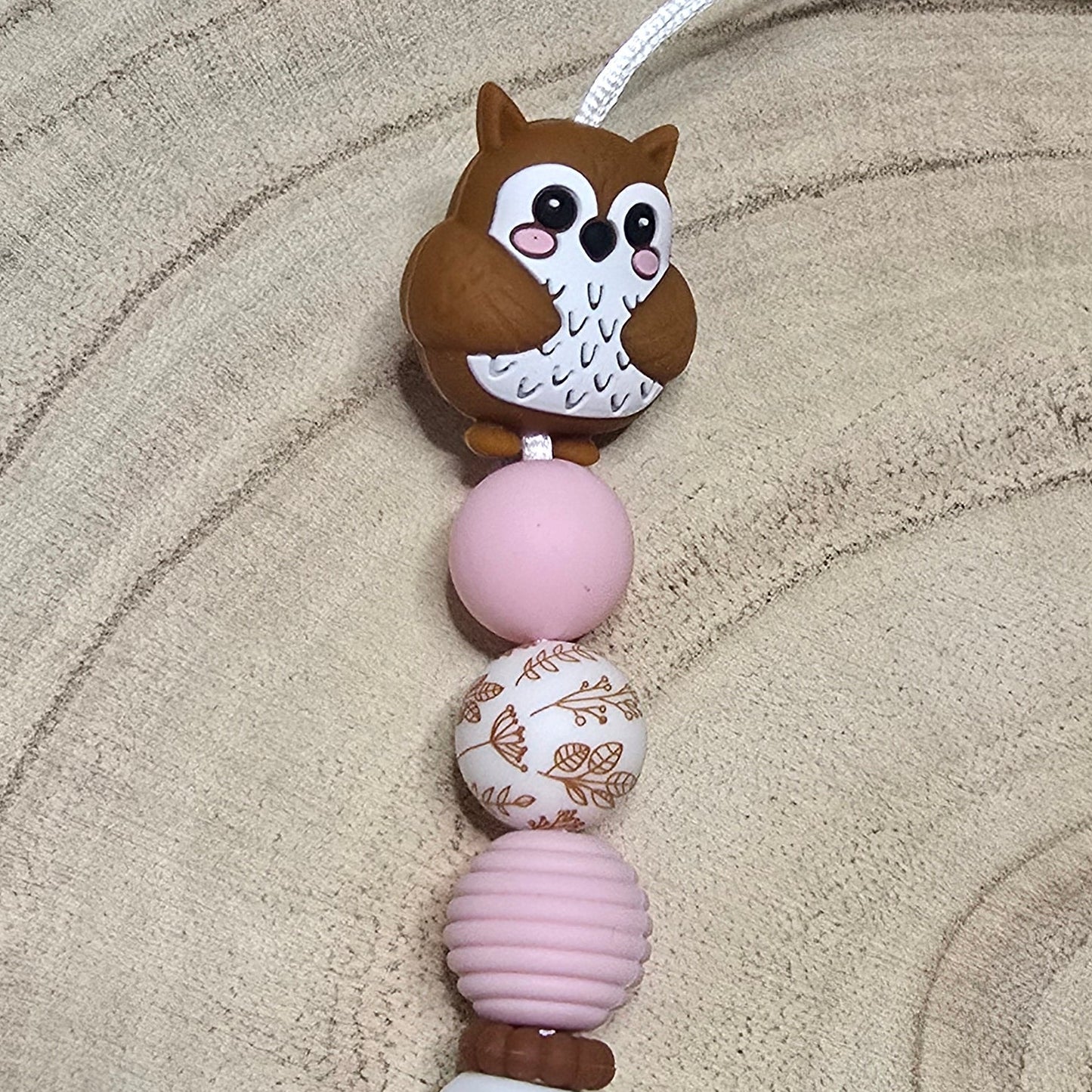 Attache-tétine personnalisée Modèle Ana Hibou