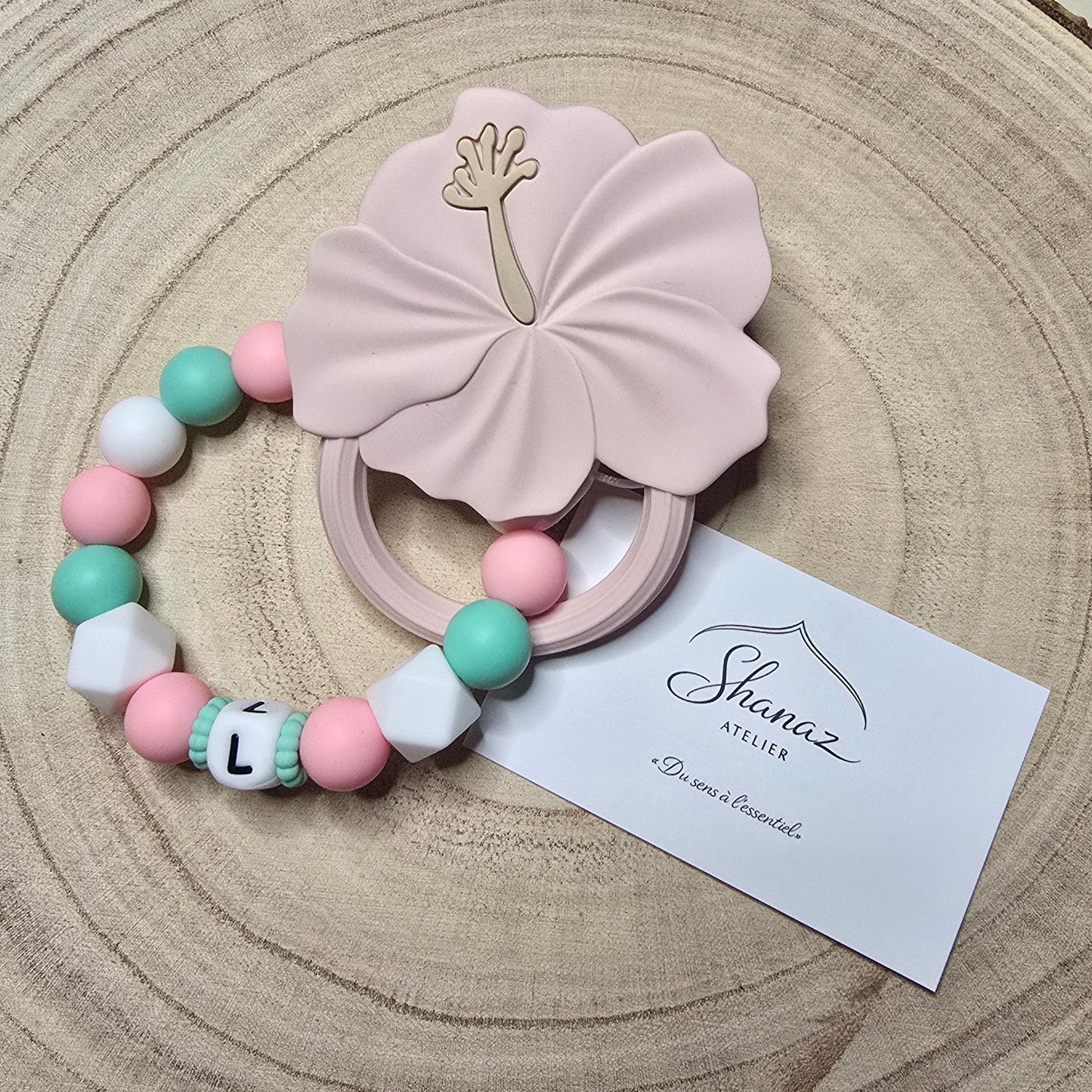 Anneau de dentition Laïa Fleur des îles