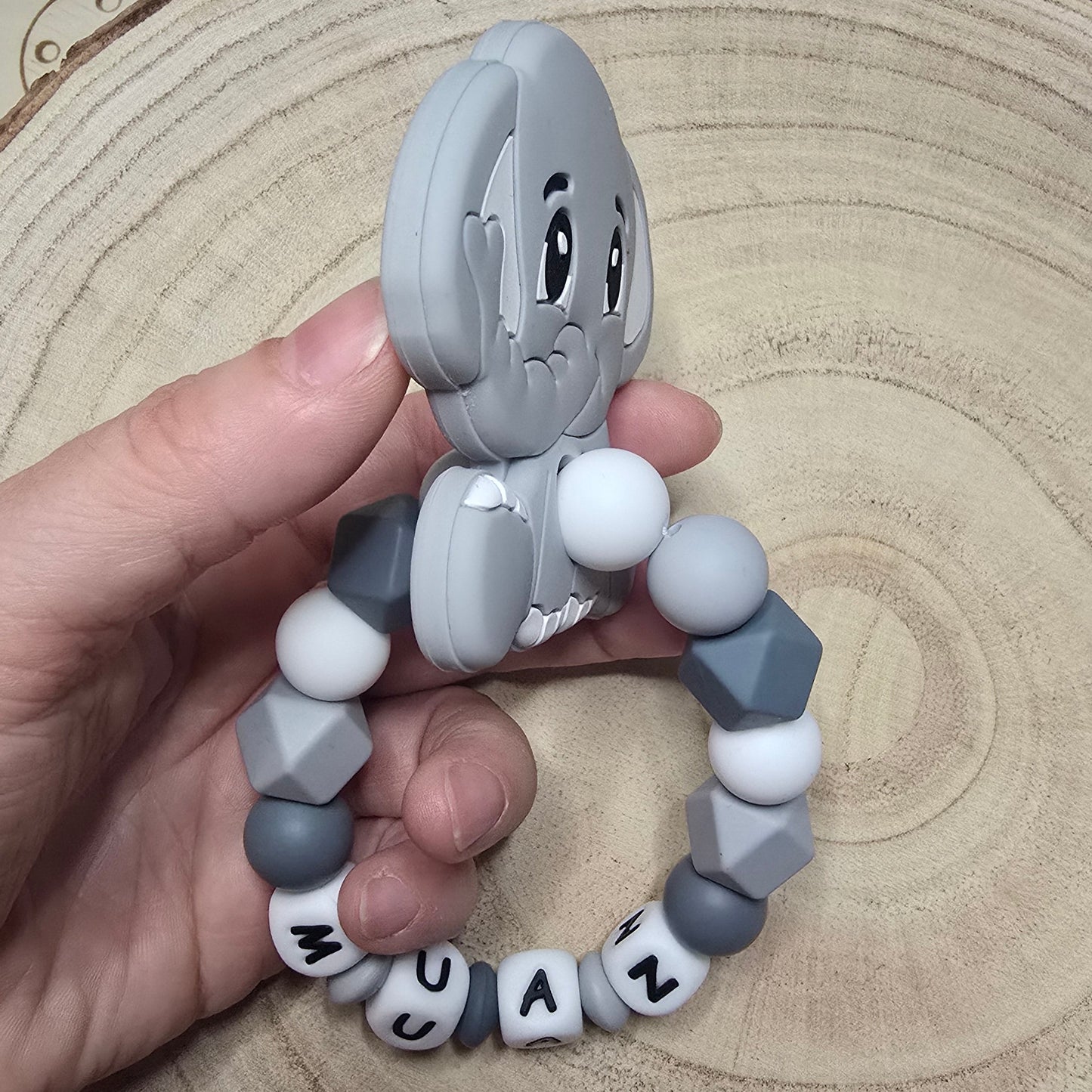 Anneau de dentition Muaz Petit éléphant