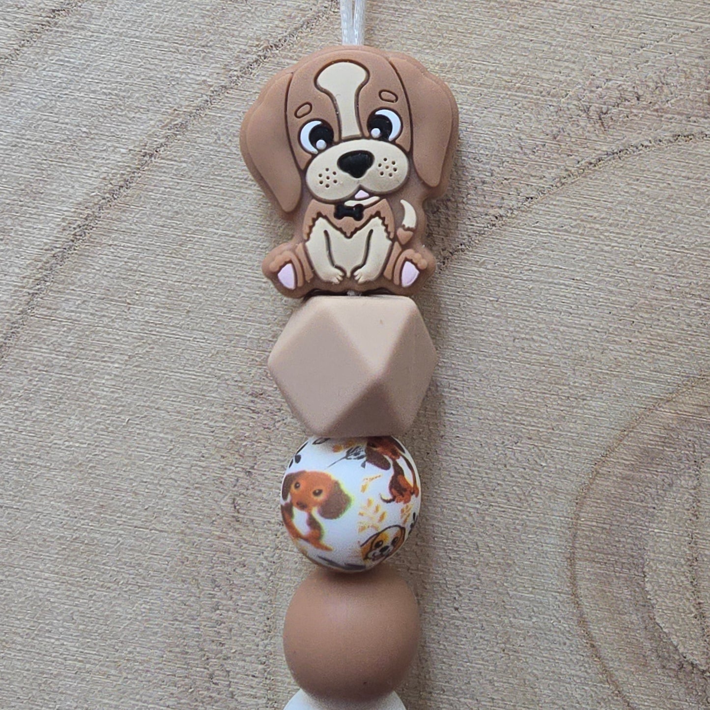 Attache-tétine personnalisée Modèle Enzo Petit chien
