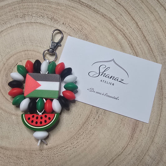 Porte-clés médaillon Palestine