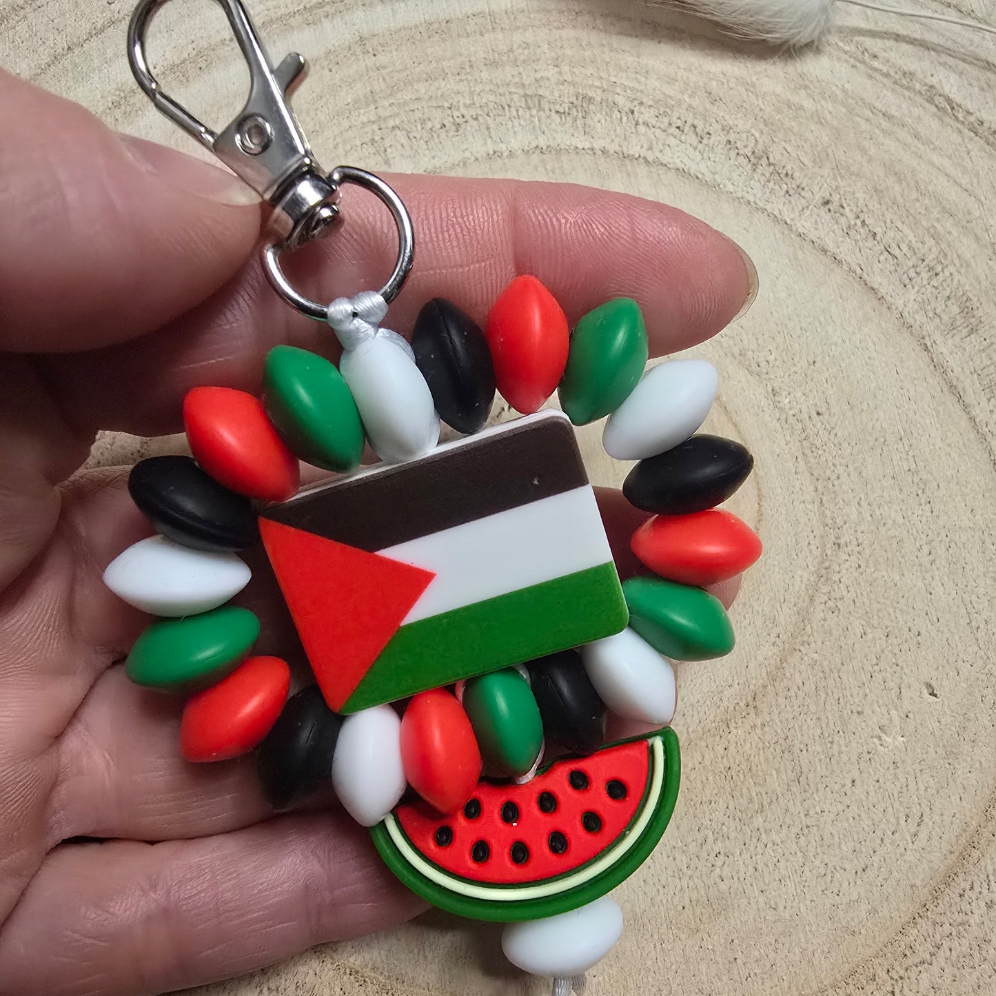 Porte-clés médaillon Palestine