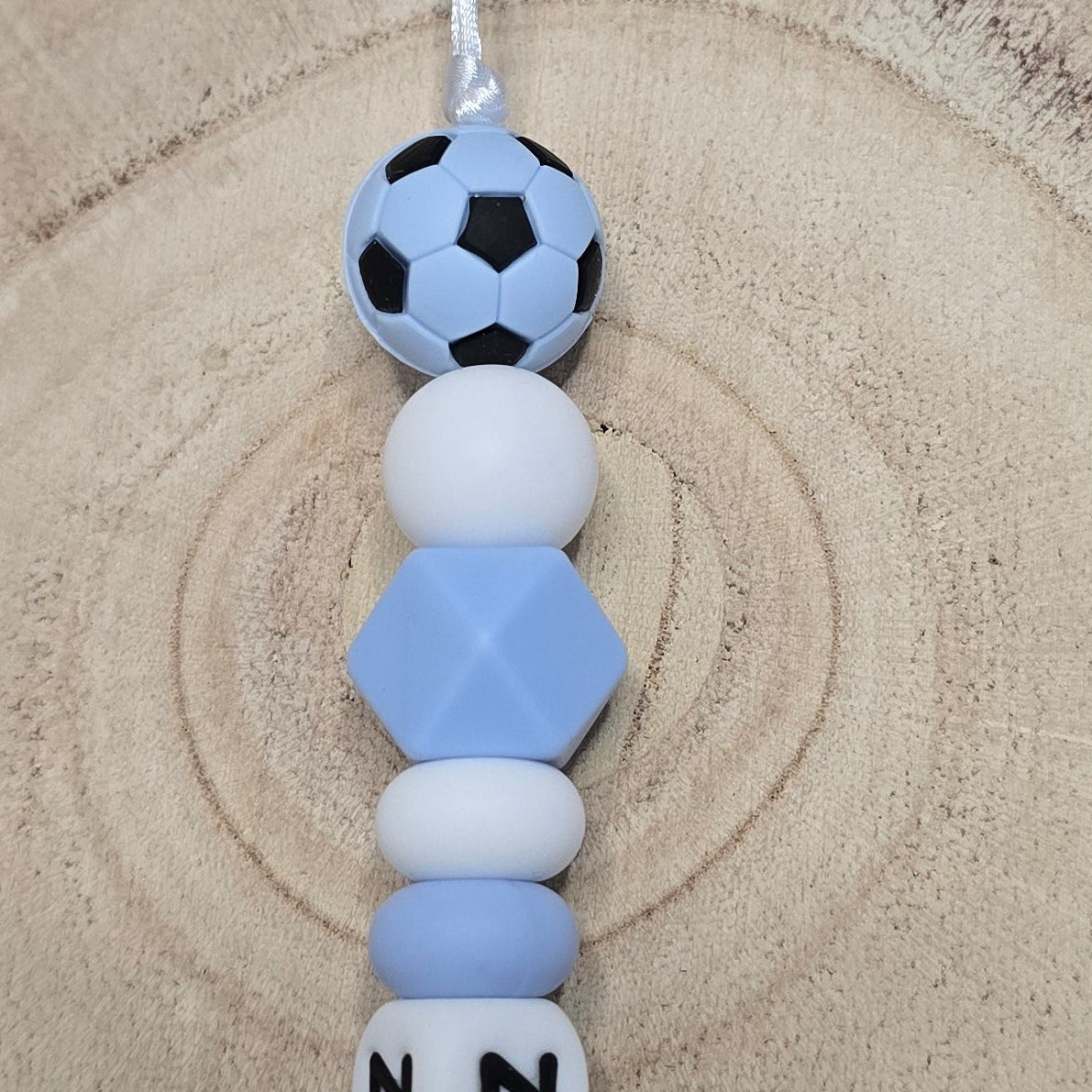 Attache-tétine personnalisée Modèle Timéo Ayaz Football